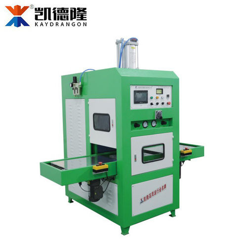 Green 8Kw/10Kw Automatic Moving-Table Blister Packing Hf Welding Machine