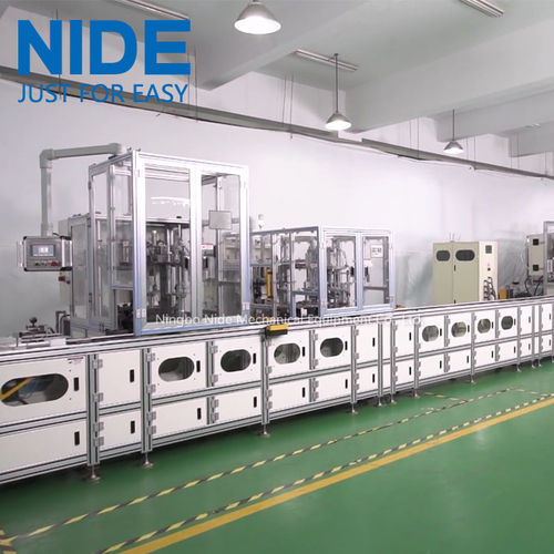 Multi Color Full Automatic Three Phase Stator Production Line With 0.18-1.2Mm Wire Diameter