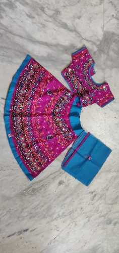 Girls Jaipuri Bandej Lehenga Choli