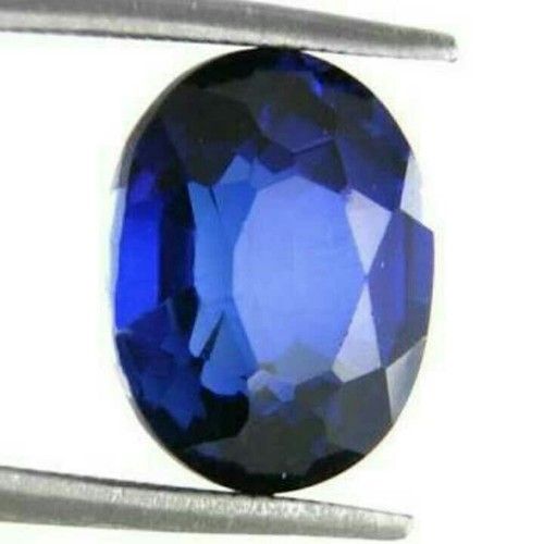 Oval Cut Blue Gemstone