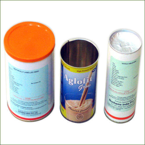 Printed Round Tin Containers