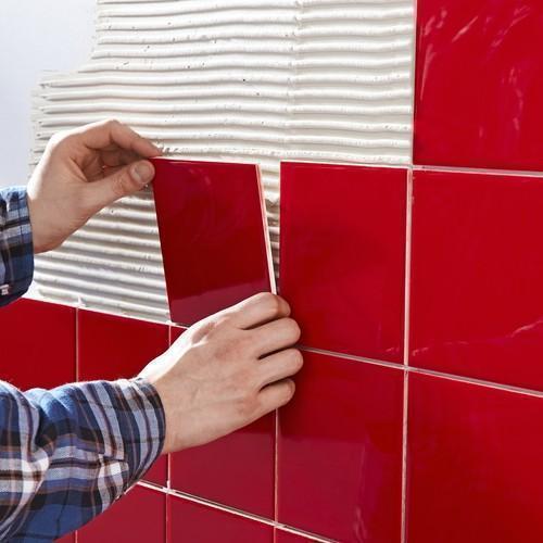 Indoor And Outdoor Wall Tiles Work