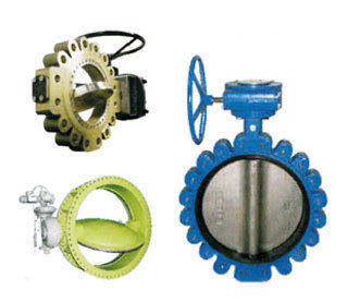 Industrial Butterfly Valves - Soft Seat PTFE & Metal Seat , Bubble Tight Leak Class II to VI