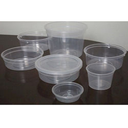 Plastic Round Food Containers