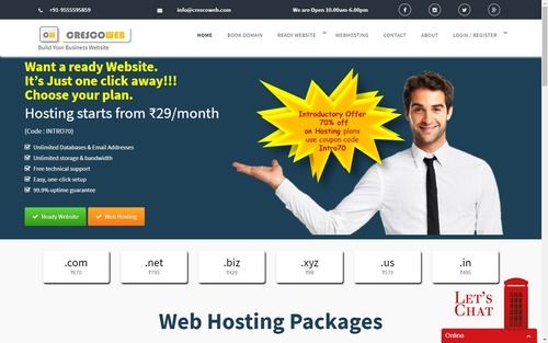 Domain and Web Hosting Service