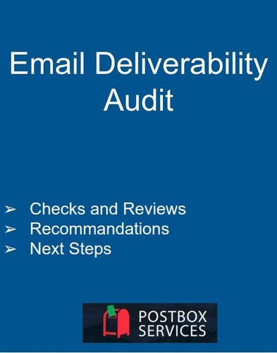 Email Deliverability Audit Services By Post Box Services