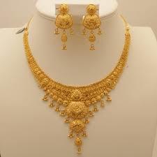 Gold Necklace Set