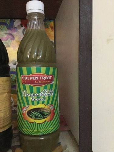 Hygienically Packed Green Chilli Sauce