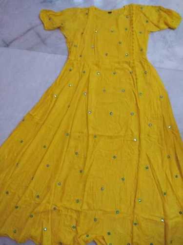 Ladies Rayon Mirror Gown