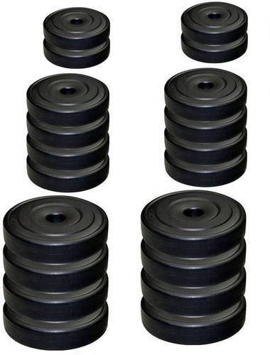 Black Pvc Weight Plate