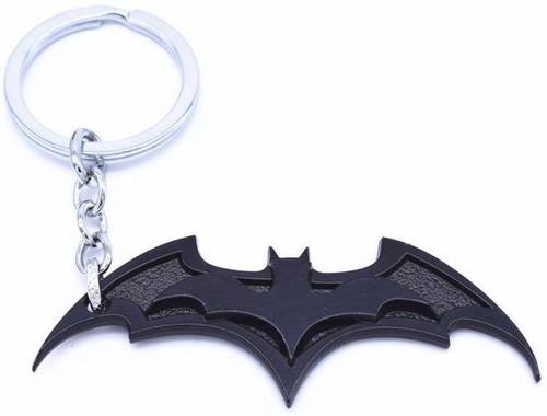 Double Batman Black Key Chain (Black)