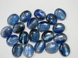 Oval Cut Kyanite Calibrated Stone Cabochons