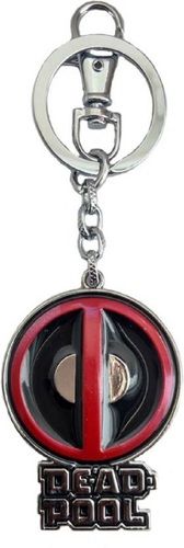 Multi Color Marvel'S Deadpool Locking Key Chain (Multicolor)