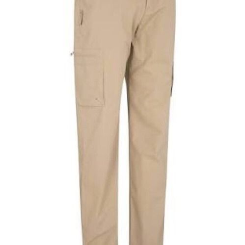 Brown Cotton Trouser For Mens