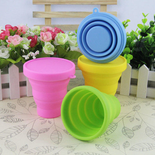 Foldable Silicone Collapsible Travel Cup Reusable Camping Cup