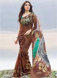 Mix Color Printed Ladies Saree