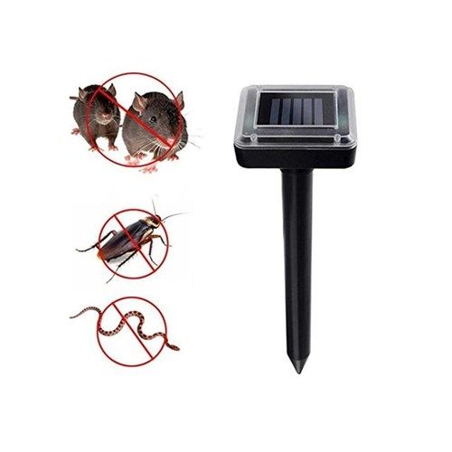 Eco-Friedly Solar Ultrasonic Mole Repeller