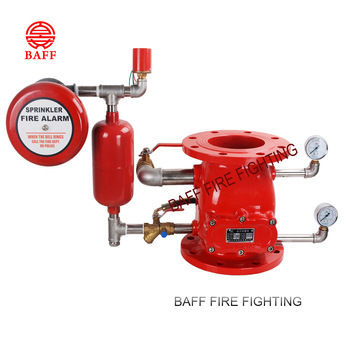 Buff Fire Fighting Alarm Check Valve For Fire Sprinkler System