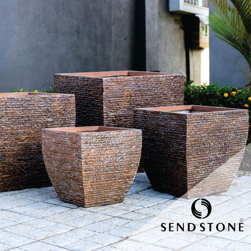 Designer Fibre Clay Pots at 17500.00 INR in Surat | Send Stone