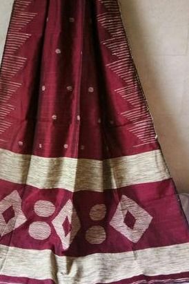 Ghicha Silk Handloom Saree