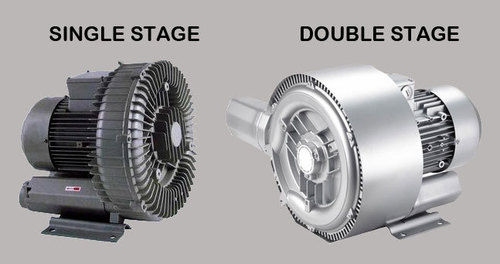 Single And Double Stage Ring Blower