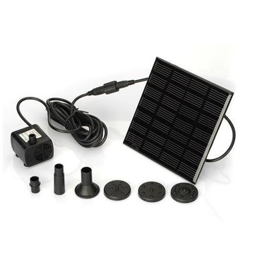 Solar Panel Water Fountain