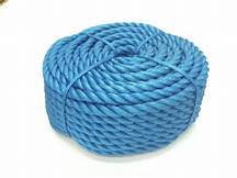 Twisted Nylon Rope Blue