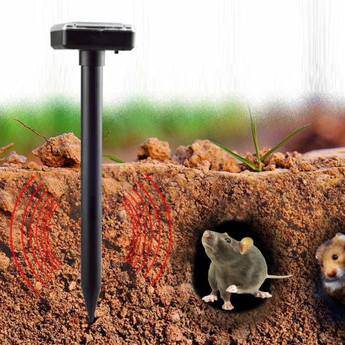 Solar Ultrasonic Mole Mice Mouse Repeller