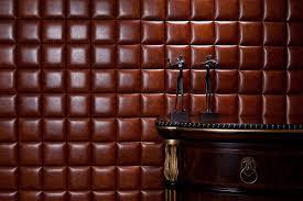 Brown Color Leather Wall Tiles