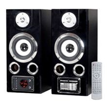 Black Mitsun 2.1 Tower Home Theatre System