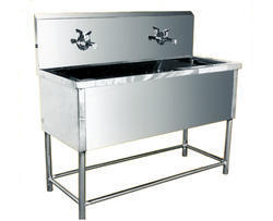 Silver Stainless Steel Wash Sink