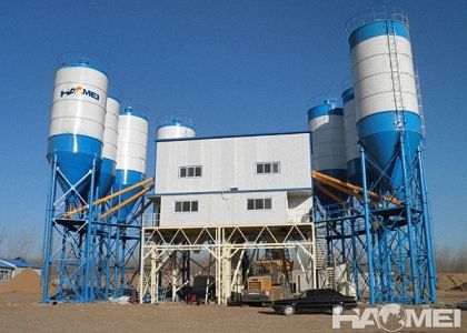 Central Mix Concrete Mixing Plant