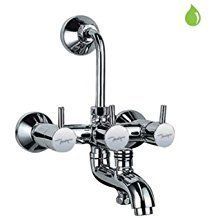 Silver Jaquar Wall Mixer System (3 In 1)