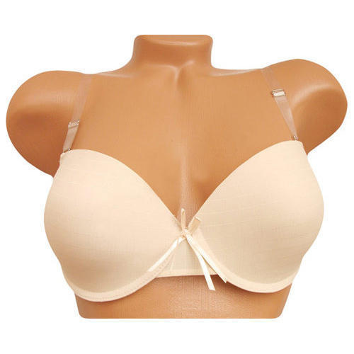 Dezire Red Adjustable And Transparent Strap Soft And Comfortable Plain Padded  Cotton Bra For Ladies Size: 36 at Best Price in Raigarh