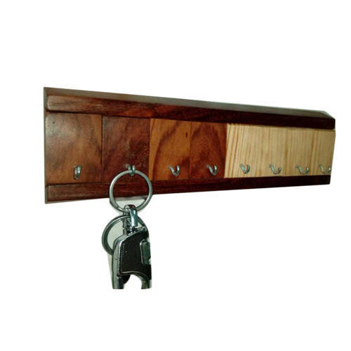 homemade wooden key holder