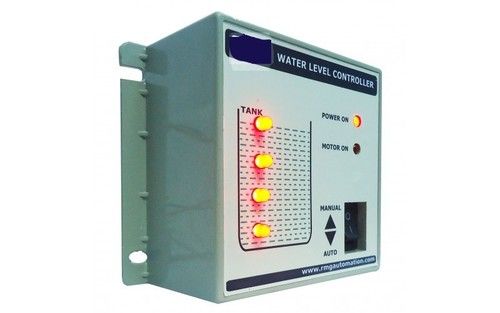 Electronic Water Level Controller - Simulates Water Levels with LED Indicators , Automatic Pump Activation