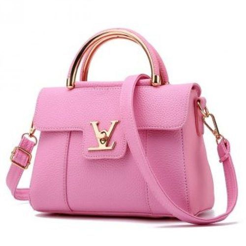 Pink Color Ladies Handbags