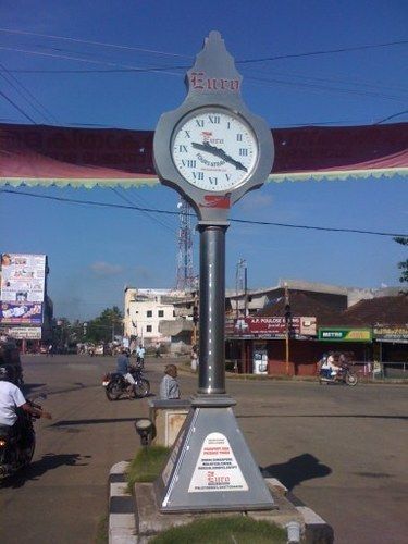 Street Pillar Clock