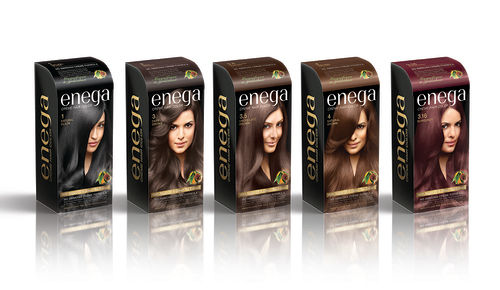 Enega Cream Hair Color 40 Gm + 60 Ml