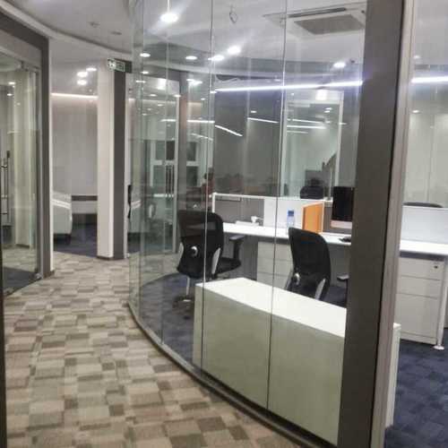 Office Toughened Glass Partition