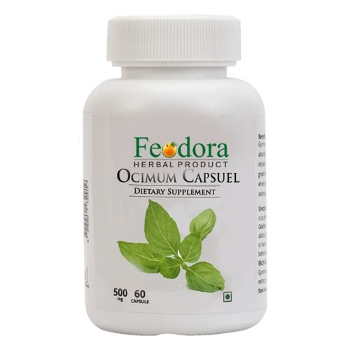 Herbal Ocimum Capsule Supplement