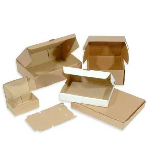 Plain Die Cut Corrugated Boxes