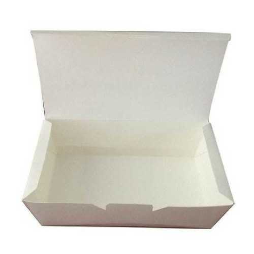 Plain White Duplex Paper Boxes