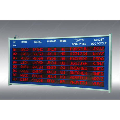 Organic Industrial Led Display Board