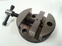 Round Vice For Rotary Table Or Vertical Slide