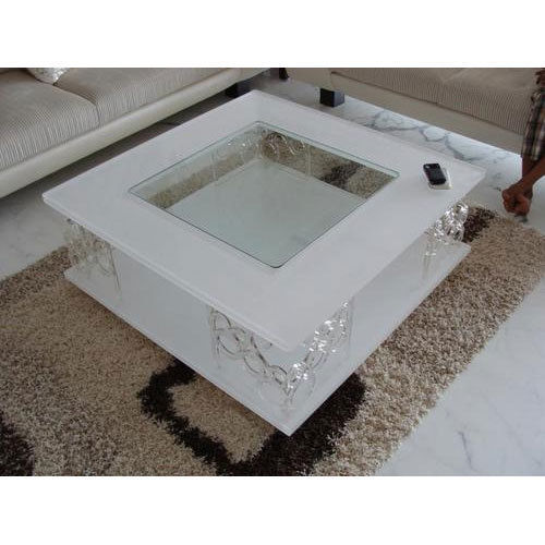 Acrylic Square Center Table
