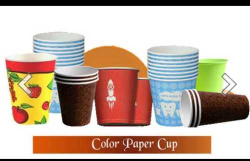 Disposable Colored Paper Cups