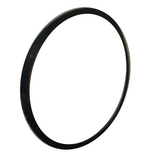 Round Natural Black Rubber Ring