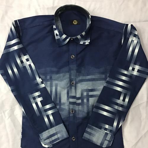 Semi Formal Mens Polyester Shirt