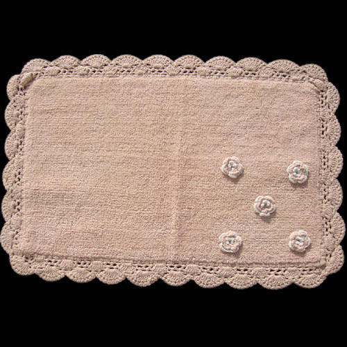 Vintage Crochet Bath Mat